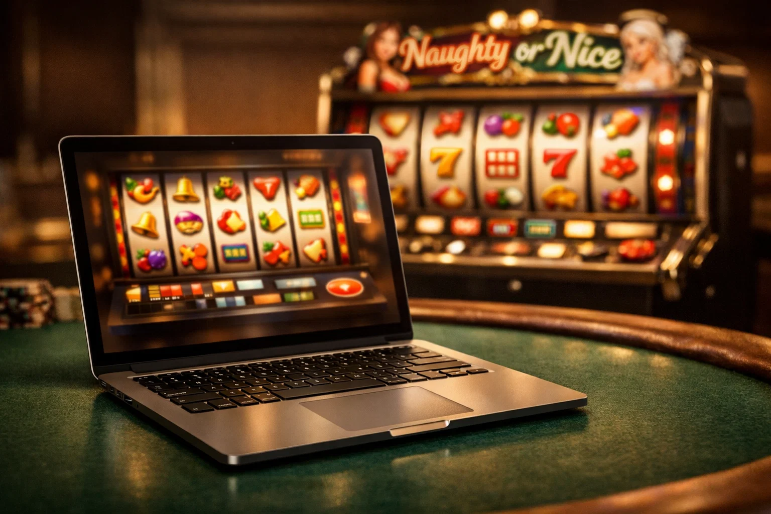 Naughty or nice slot spring break party
